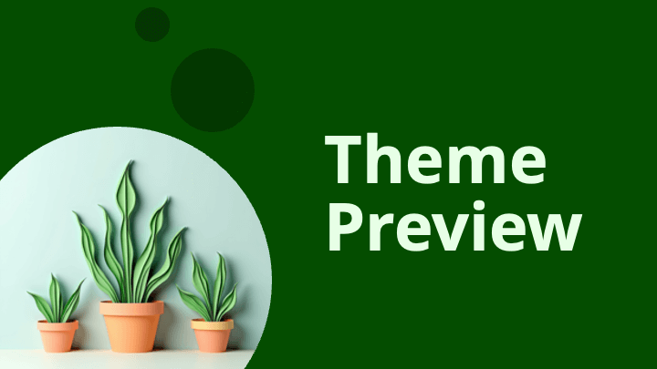 Vibrant green paper collage design with plant photography and craft elements